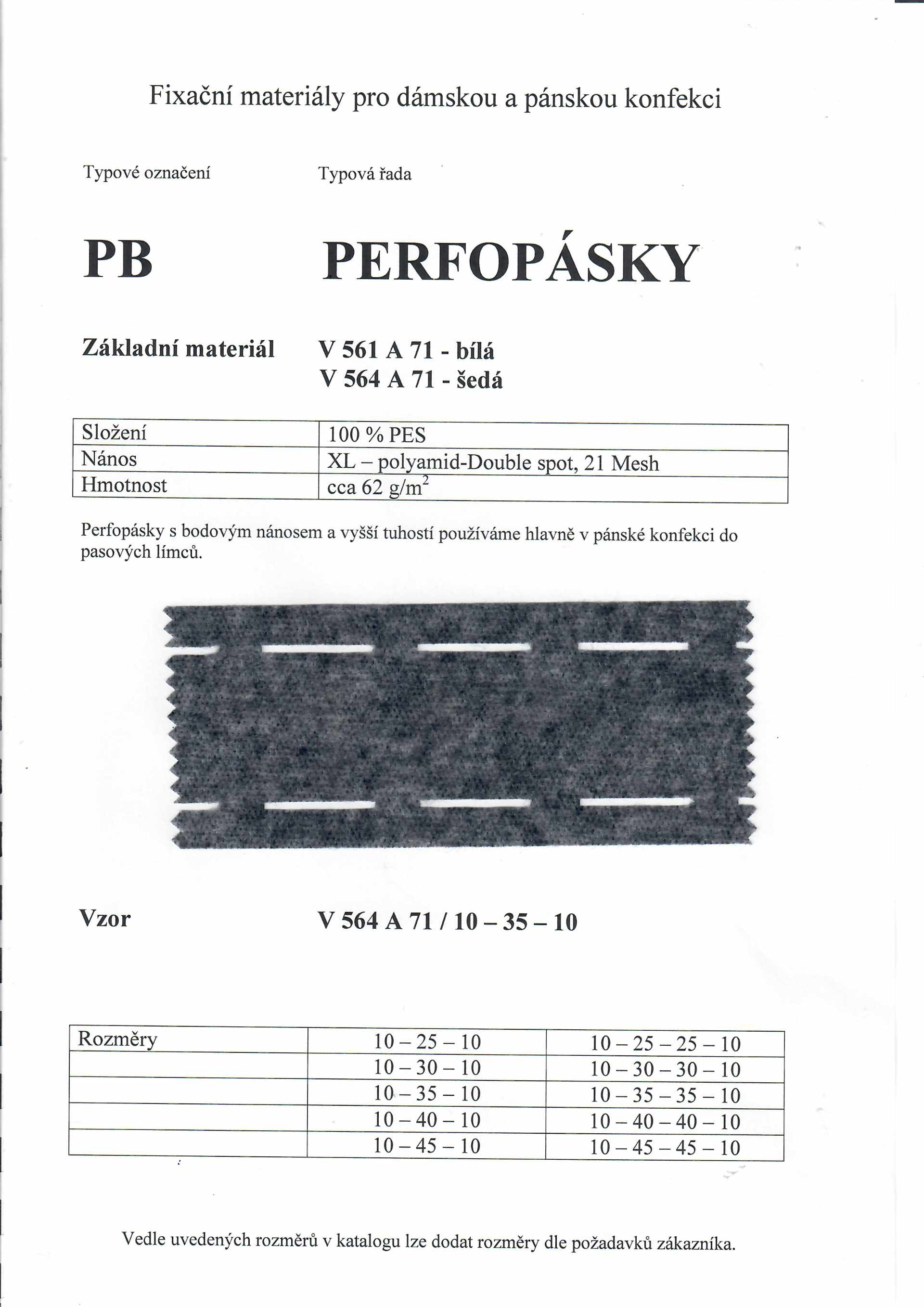 perfopásky